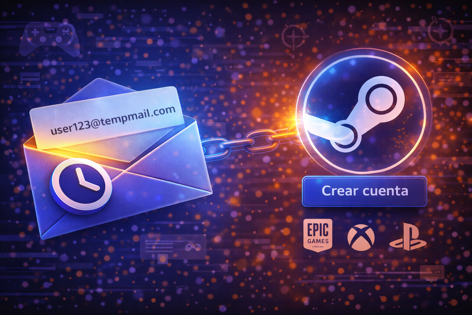 Correo Temporal para Steam y Plataformas de Juegos: Protege tu Privacidad